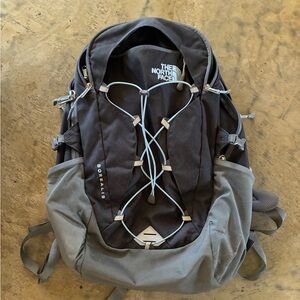 The North Face Black and Gray Borealis Backpack